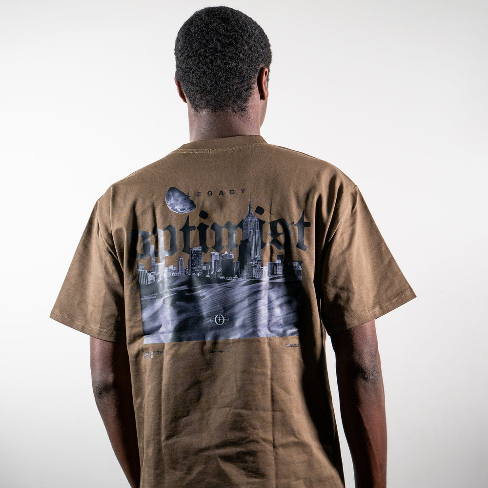 life goes on. skyline tee